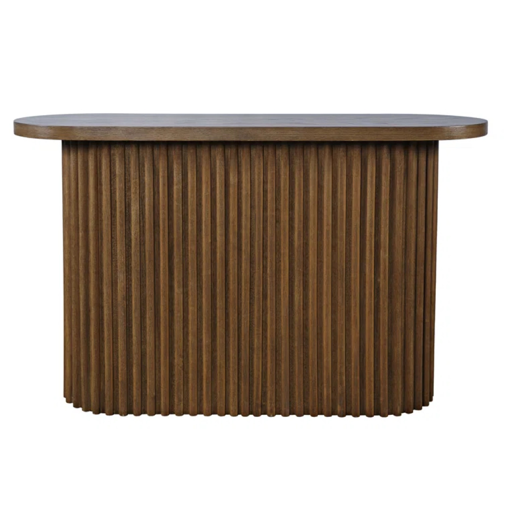PUDGY - Mid Century Oval Shape Console Table - Image 5
