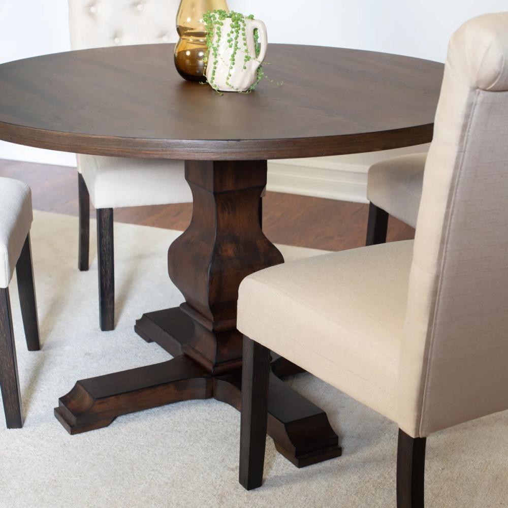 ORRIS - Tradition Design Four Seater Dining Tbale Set - Image 3