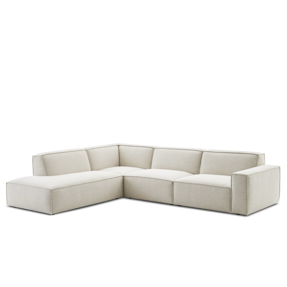CREZIA - Contemporary Style L-Shape Sectional Sofa - Image 5