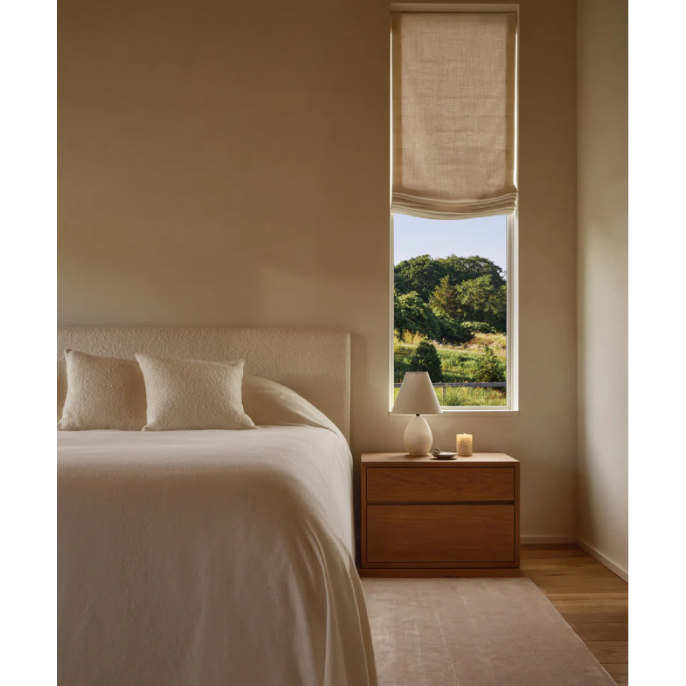 ETHEREAL - Contemporary Style Ivory King Size Bed - Image 4