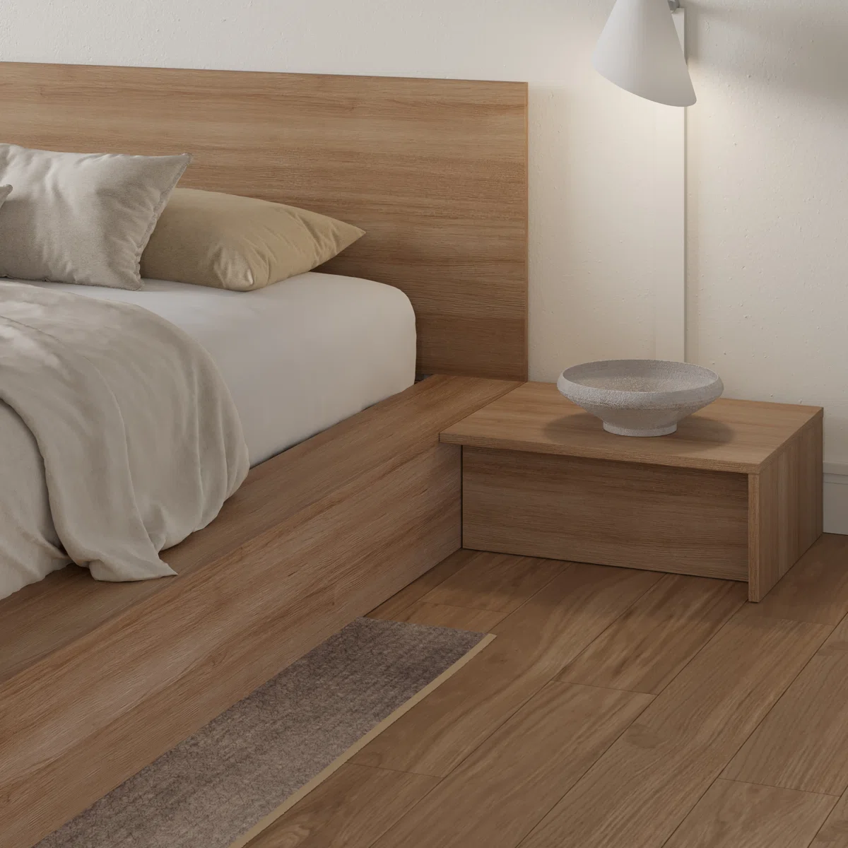 TIERRA - Sleek Platform Style Bedroom Set - Image 4