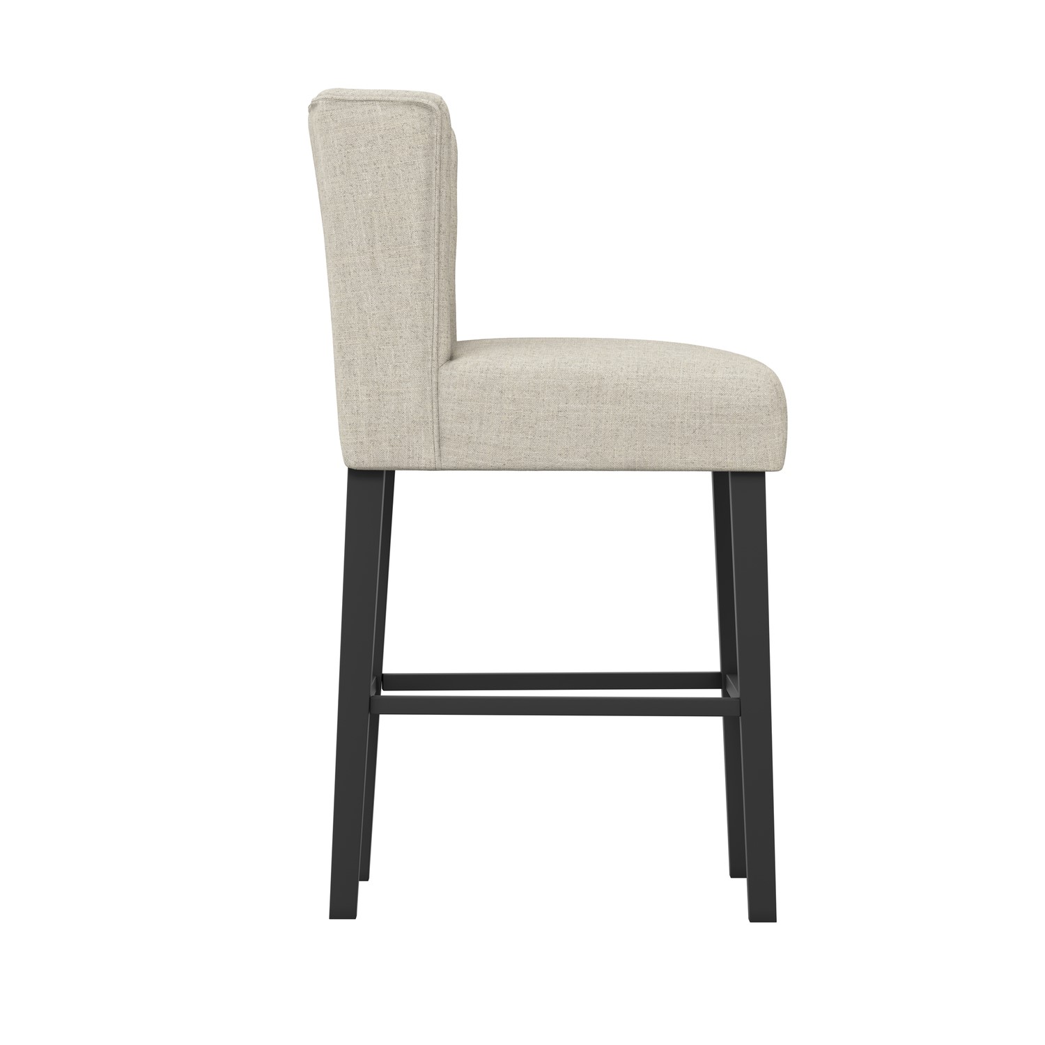 BUNNI - Classic Style Button Tufted Bar Stool - Image 4