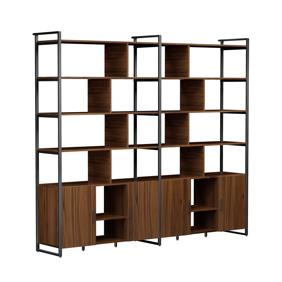 GRID - Industrial Style Multi-Storage Office Book Rack - Image 7