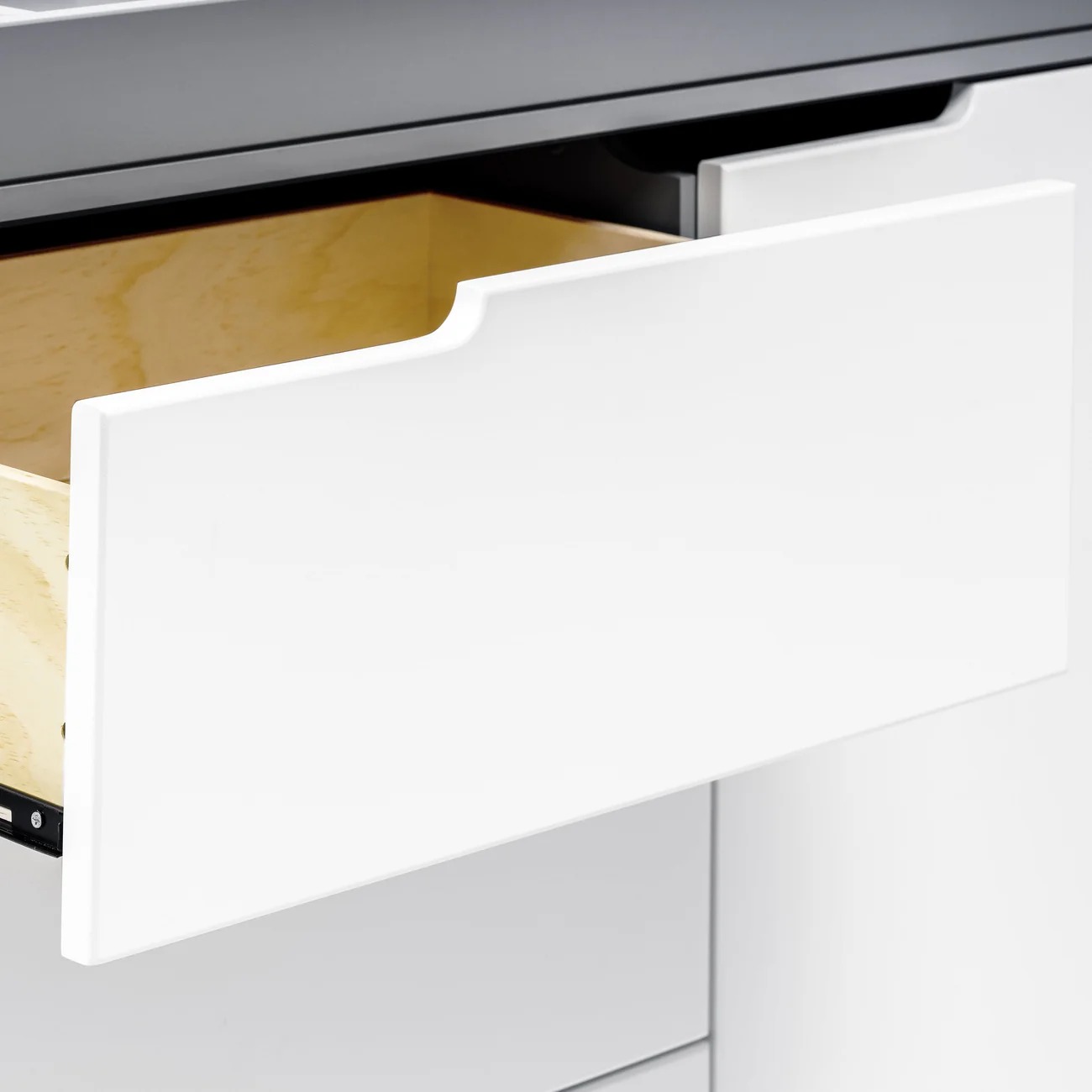 PEEK – Grey & White Baby Changing Table - Image 4