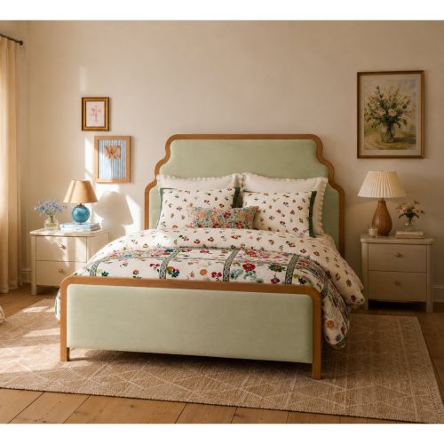 SYLE – Wavy Panel King Size Bed
