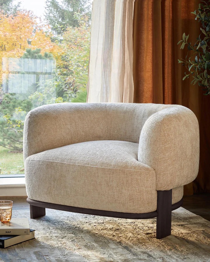 JADE – Sculpted Accent Sofa Chair - Image 3