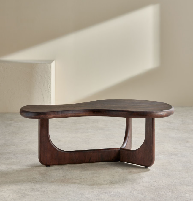 SCARLETT – Organic Shape Coffee Table - Image 2