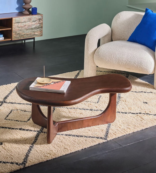 SCARLETT – Organic Shape Coffee Table
