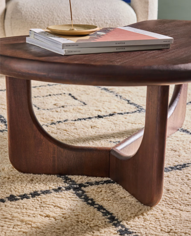 SCARLETT – Organic Shape Coffee Table - Image 5