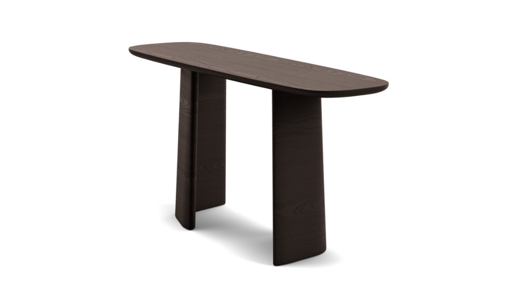 CLAIRE – Rich Dark Brown Console Table - Image 4