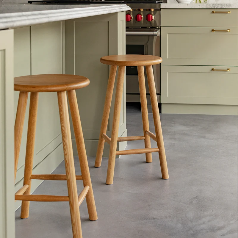 OLLO - Wooden Bar Stool - Image 2