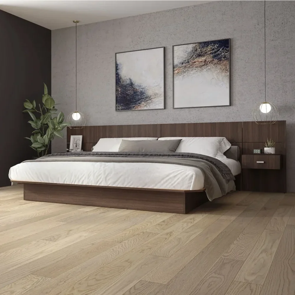 COCOA - Dark Walnut Brown Extensive Headboard Bedroom Set